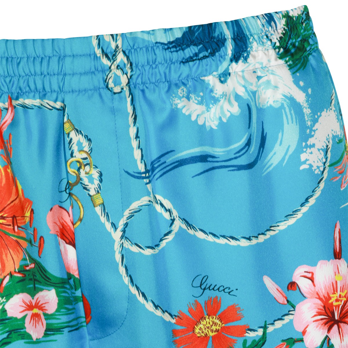 MULTICOLOR FLUID SHORTS