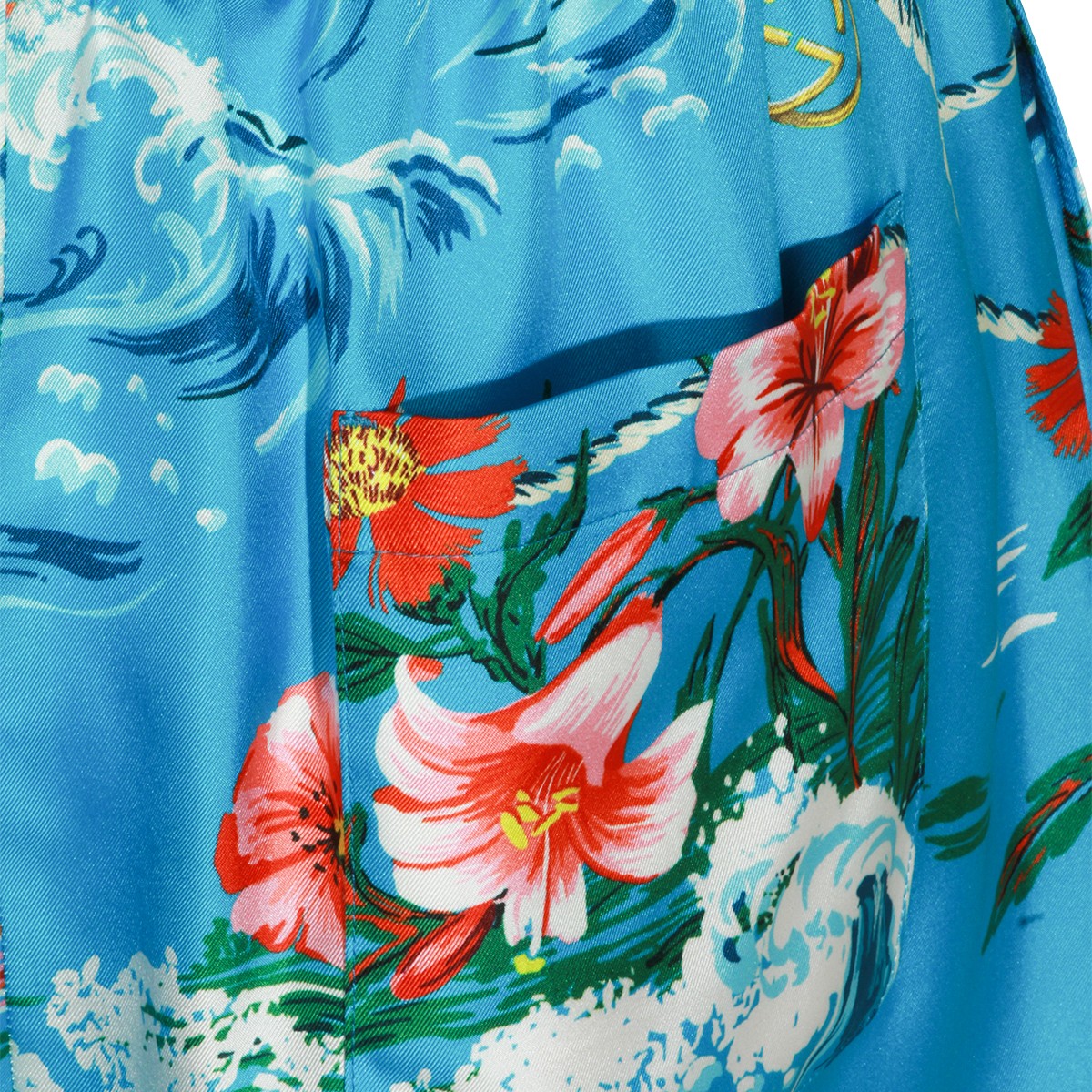 MULTICOLOR FLUID SHORTS