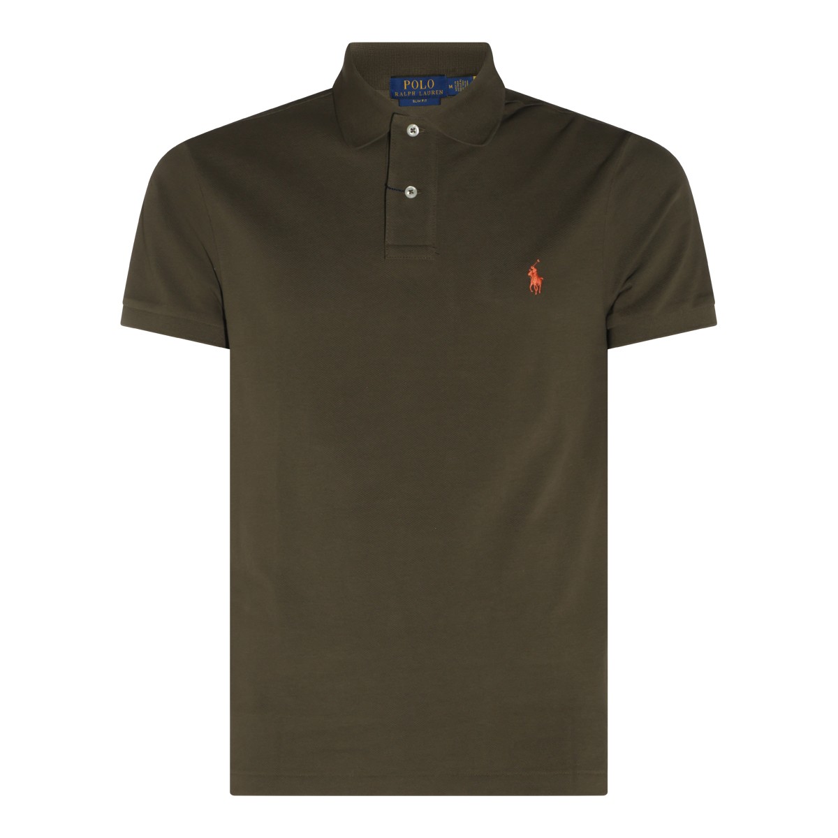 CANOPY OLIVE COTTON POLO SHIRT