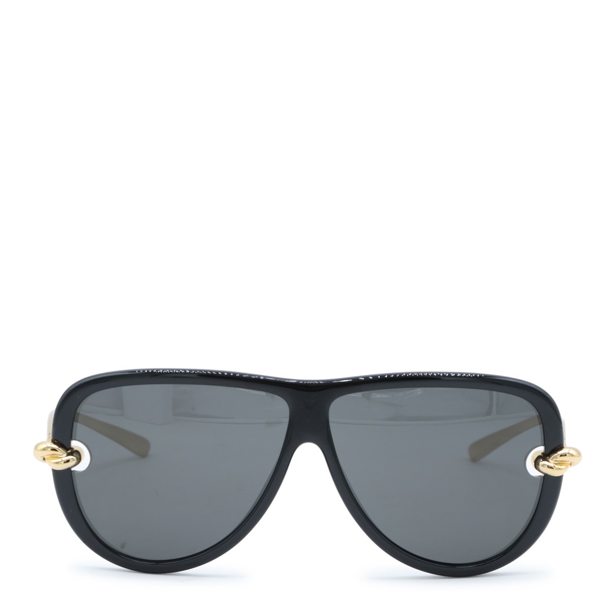 BLACK AND GOLD SUNGLASS