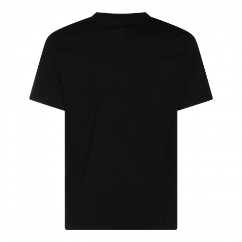 BLACK 3D LOGO COTTON T-SHIRT 2