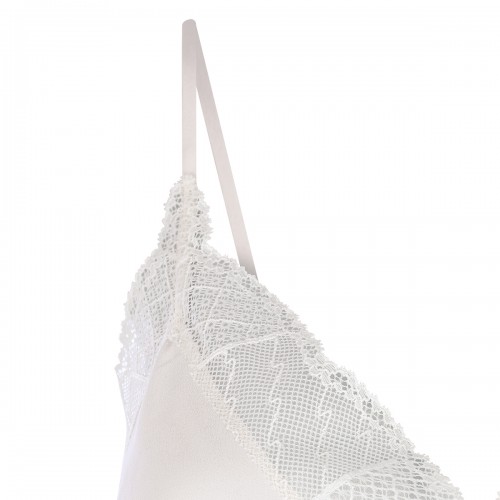 WHITE SILK TOP