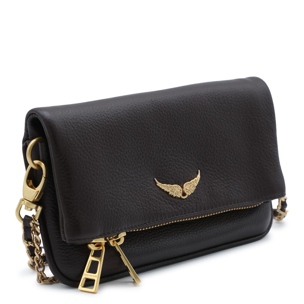 BROWNIE LEATHER ROCK NANO SHOULDER BAG