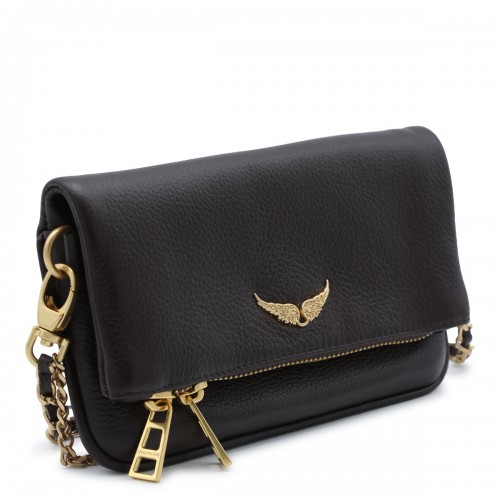 BROWNIE LEATHER ROCK NANO SHOULDER BAG