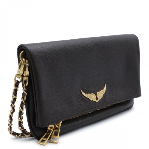 BROWNIE LEATHER SHOULDER BAG