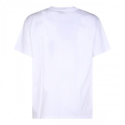 WHITE COTTON ORB GOLD T-SHIRT 2