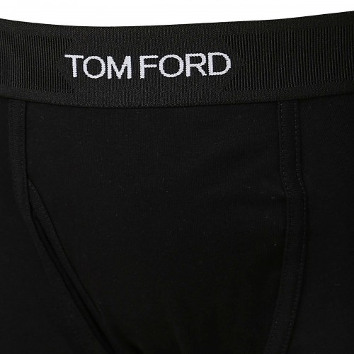 GREY AND BLACK COTTON TWO-PACK BRIEFS