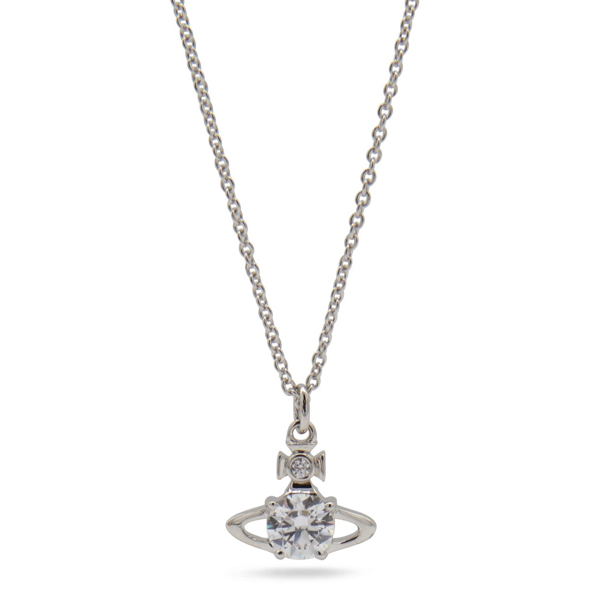 SILVER METAL NECKLACE