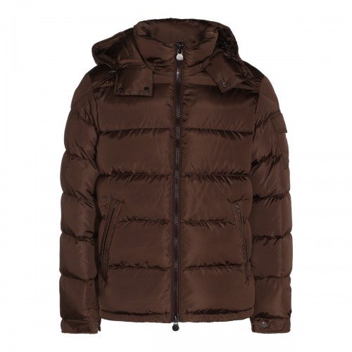 CHOCOLATE PUFFER MAYA DOWN JACKET