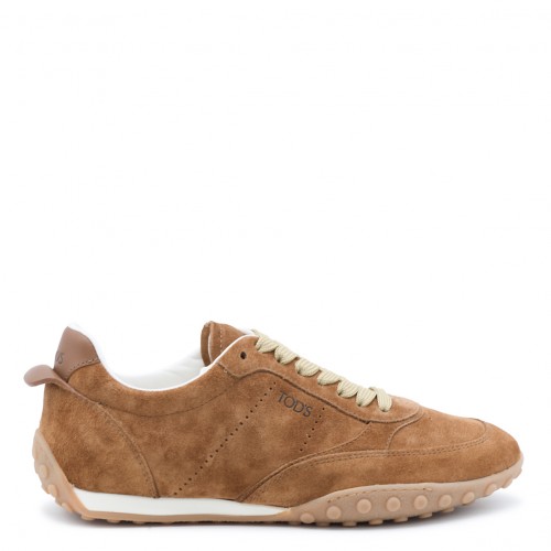 LIGHT BROWN SUEDE SNEAKERS