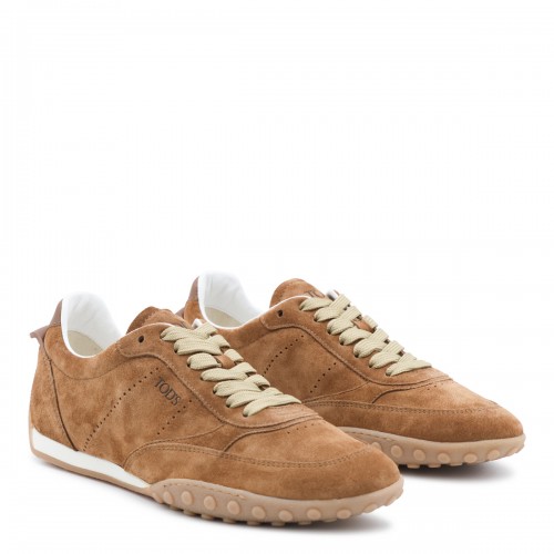 LIGHT BROWN SUEDE SNEAKERS 2