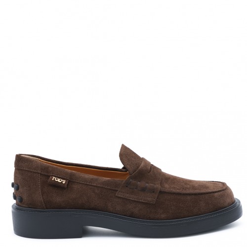 DEEP BROWN SUEDE LOAFER
