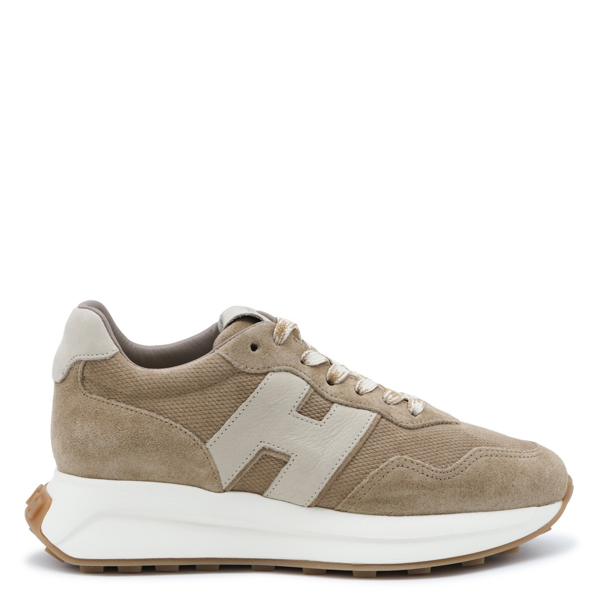 BEIGE SUEDE H641 SNEAKERS