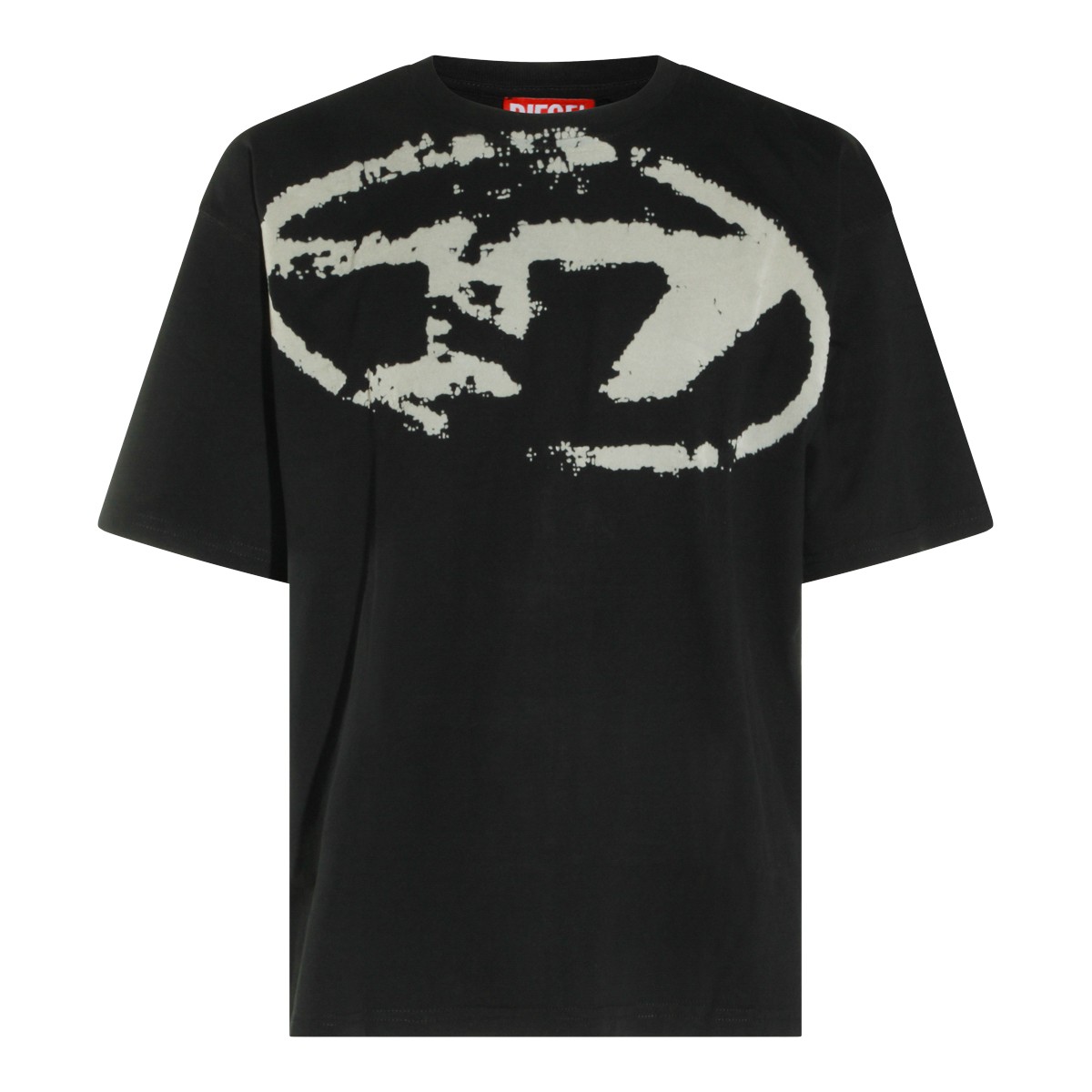 BLACK COTTON T-SHIRT