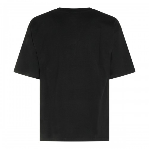 BLACK COTTON T-SHIRT