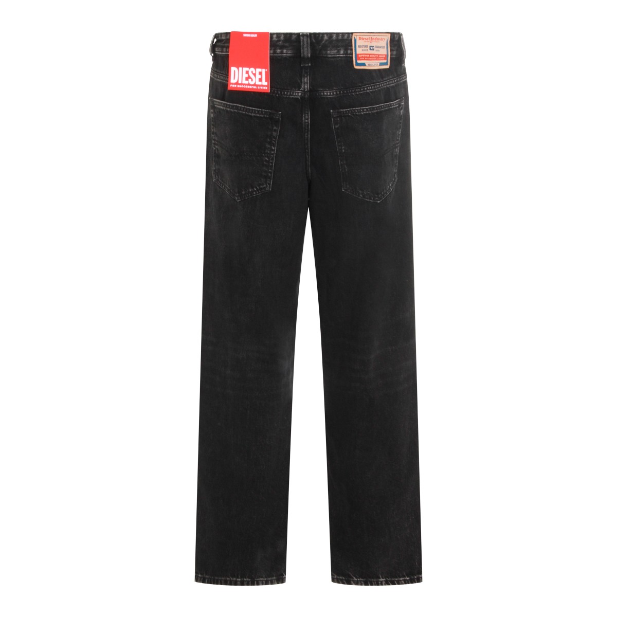 BLACK COTTON JEANS