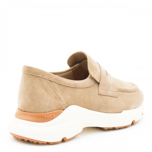LIGHT TOBACCO LEATHER LOAFERS