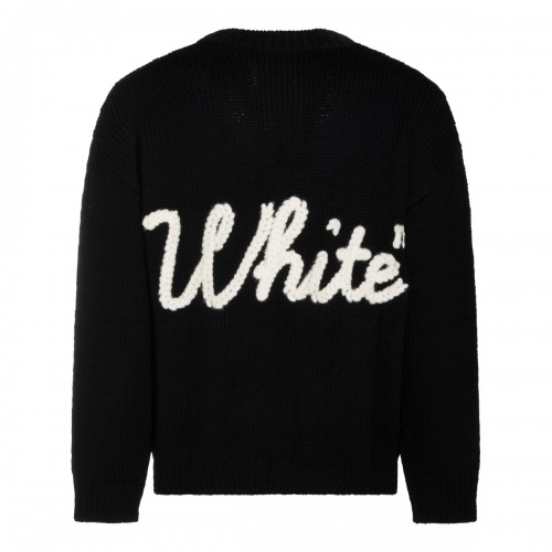 BLACK WOOL SWEATER