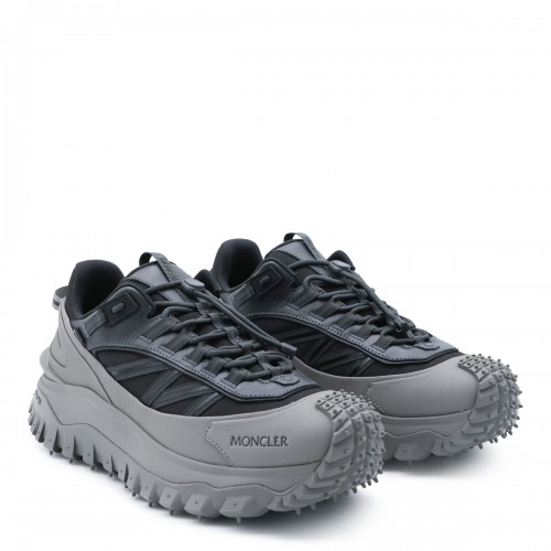 GREY AND BLACK TRAILGRIP SNEAKERS