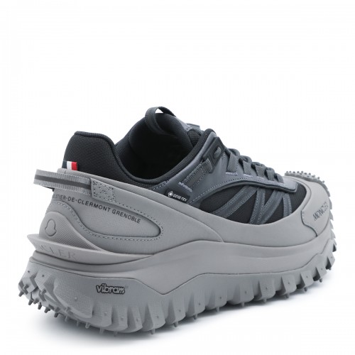 GREY AND BLACK TRAILGRIP SNEAKERS