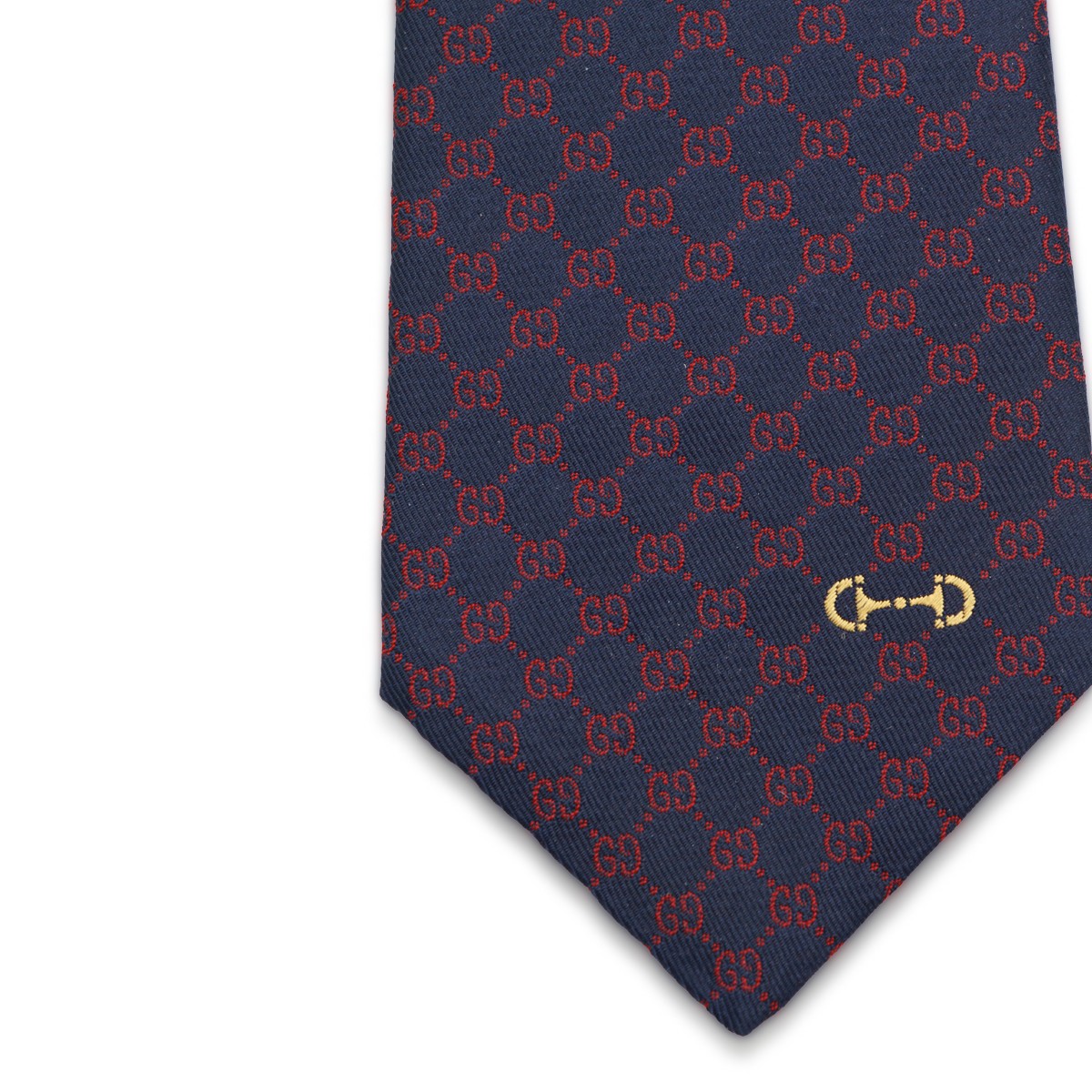 NAVY SILK TIE