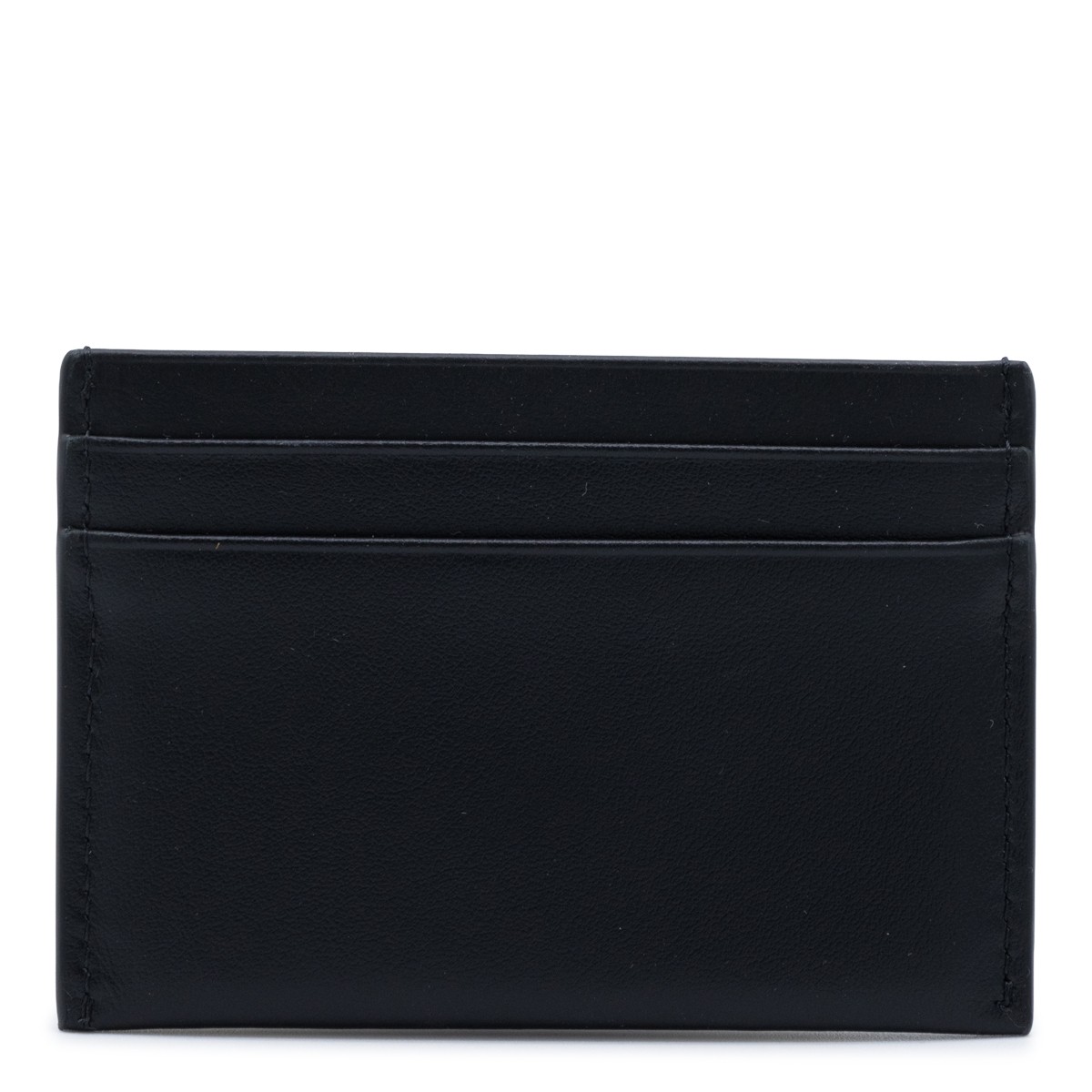 BLACK LEATHER CARD HOLDER