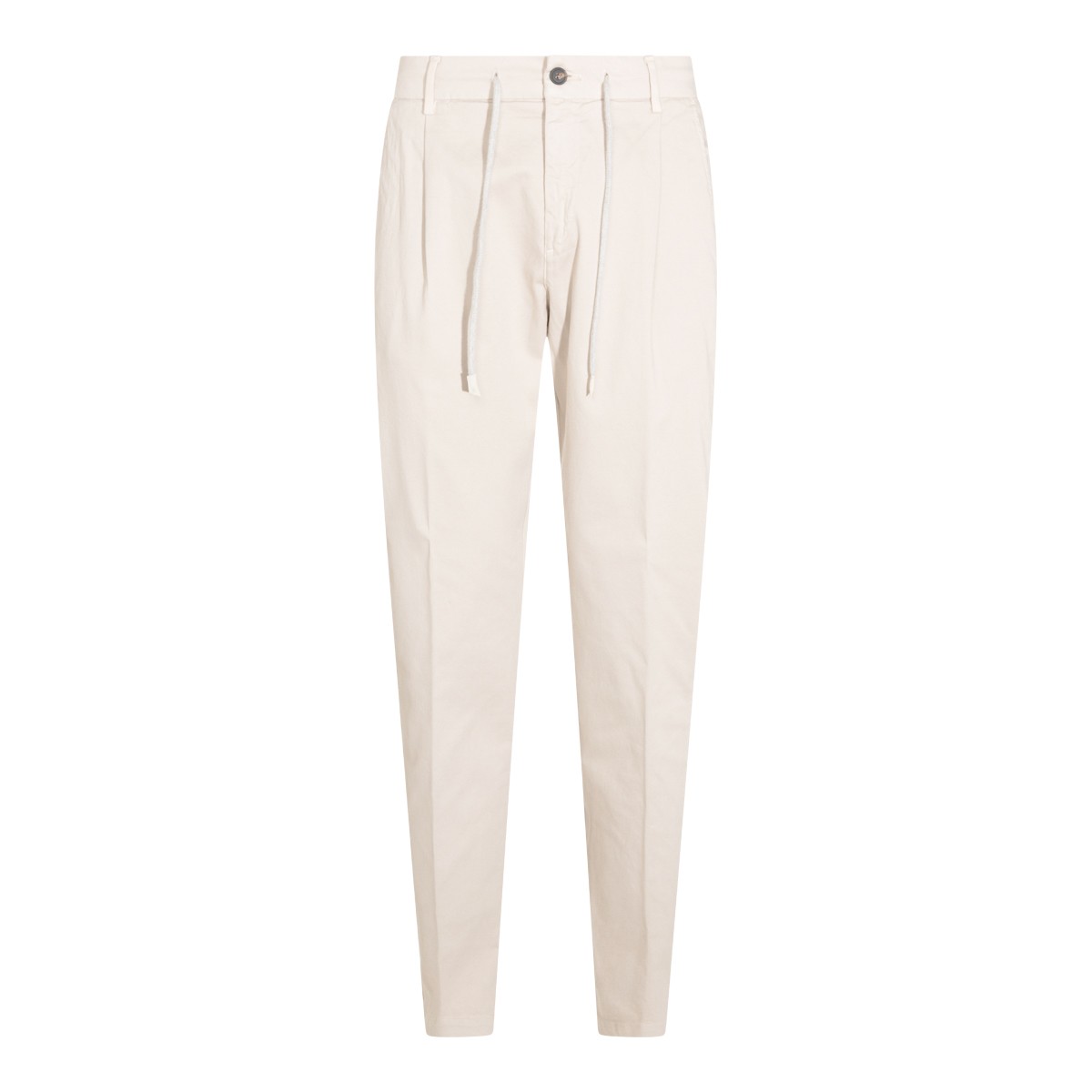WHITE COTTON PANTS