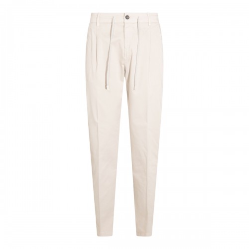 WHITE COTTON PANTS