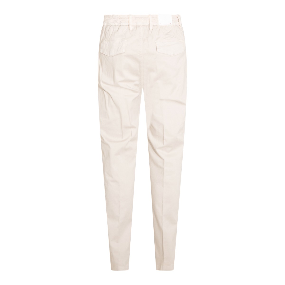 WHITE COTTON PANTS