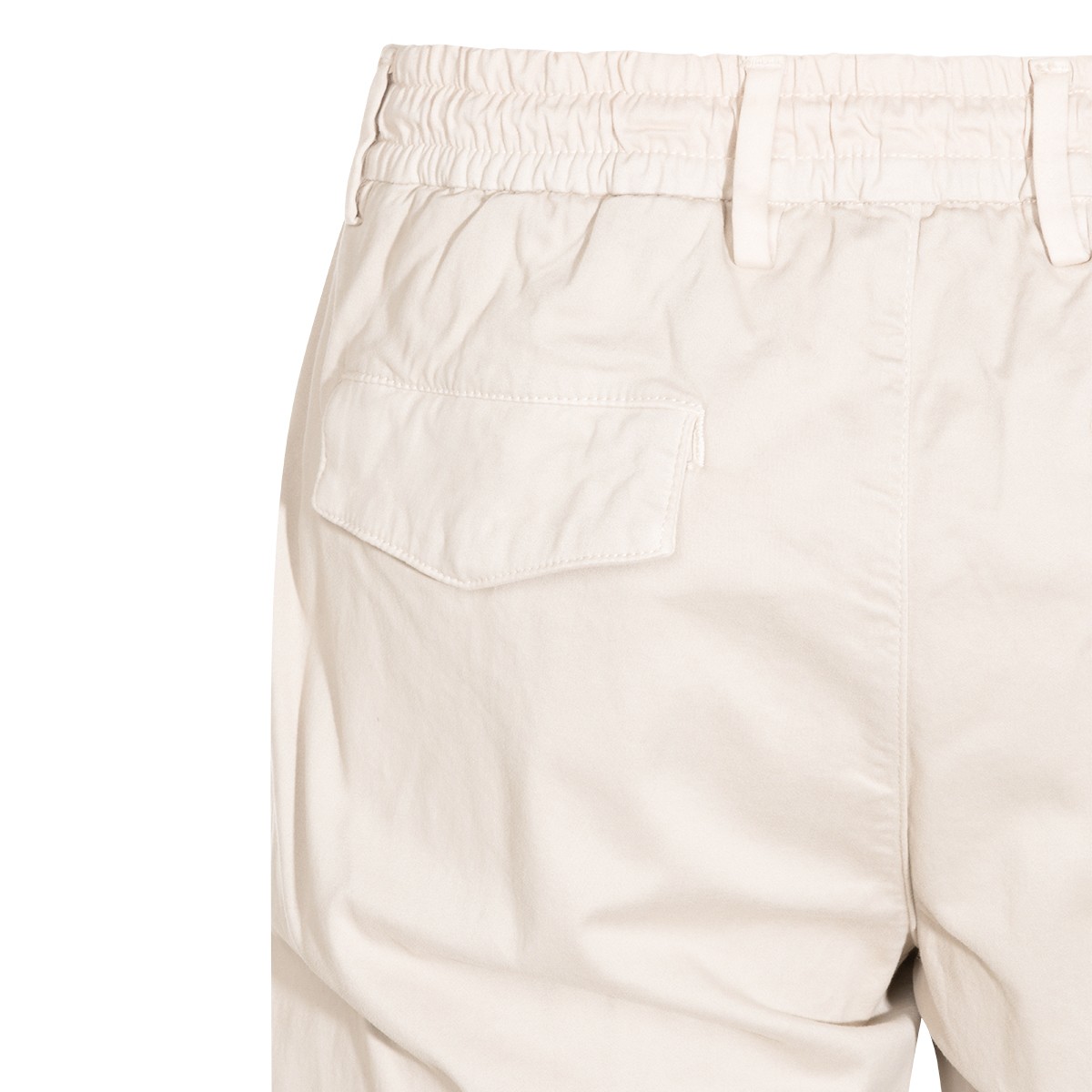 WHITE COTTON PANTS