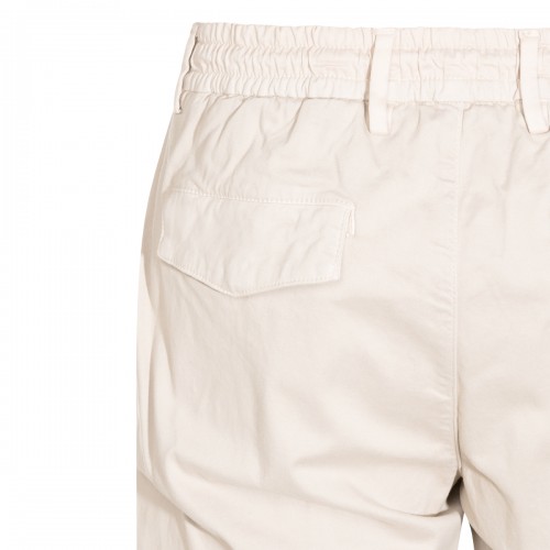 WHITE COTTON PANTS