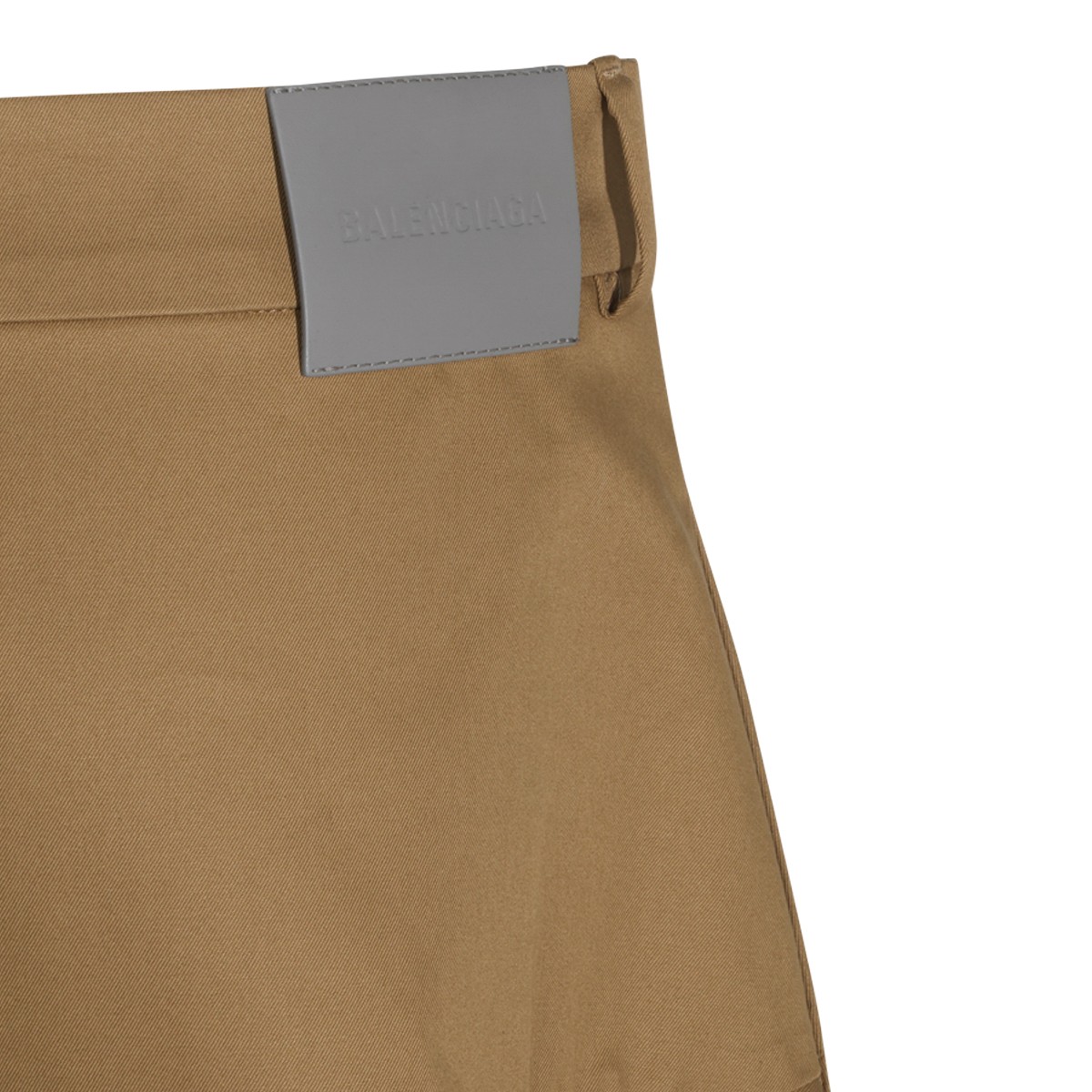 CAMEL COTTON LONG SKIRT