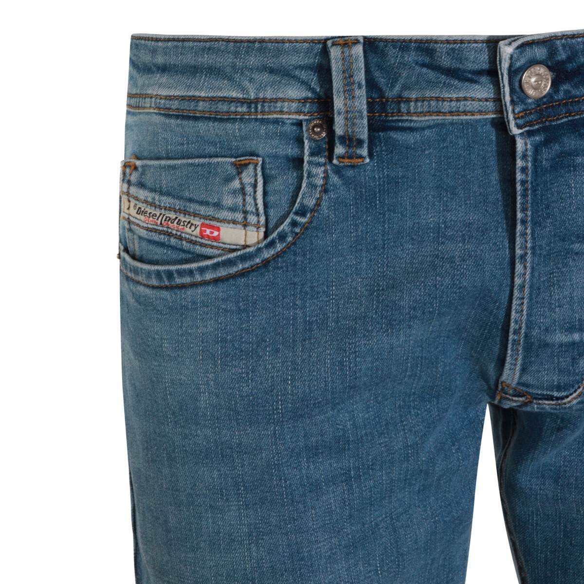 LIGHT BLUE COTTON LARKEE JEANS