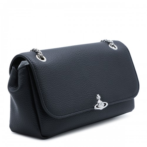 BLACK CHAIN ORB SHOULDER BAG 2