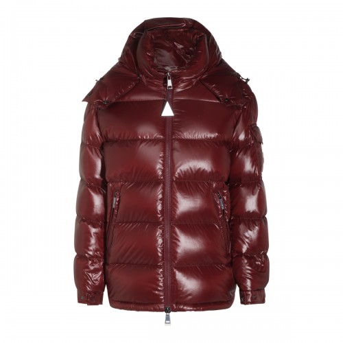 BURGUNDY PUFFER MAIRE DOWN...