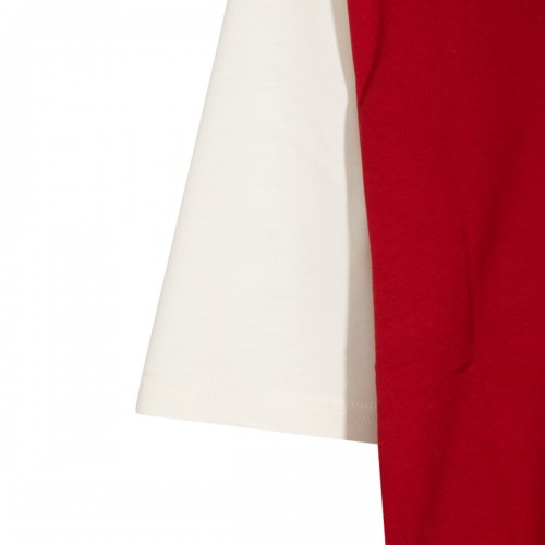 RED COTTON T-SHIRT