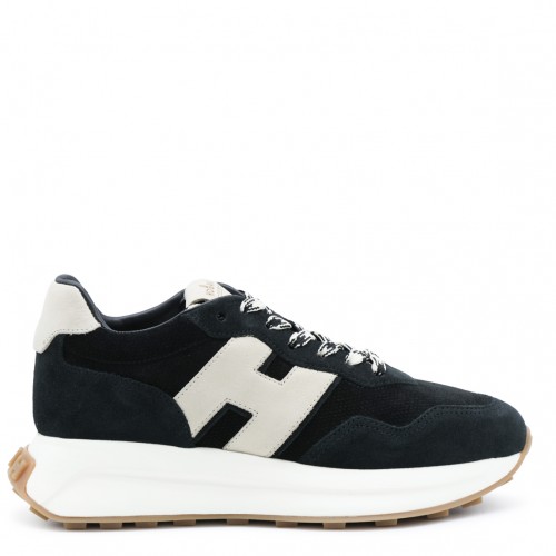 BLACK SUEDE H641 SNEAKERS