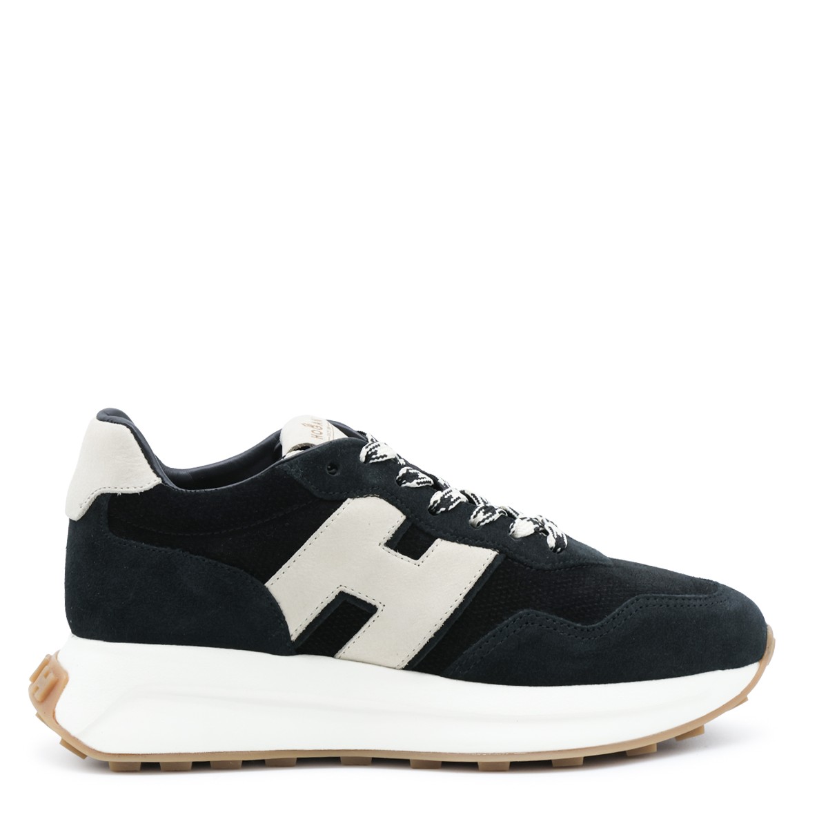 BLACK SUEDE H641 SNEAKERS