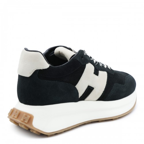 BLACK SUEDE H641 SNEAKERS