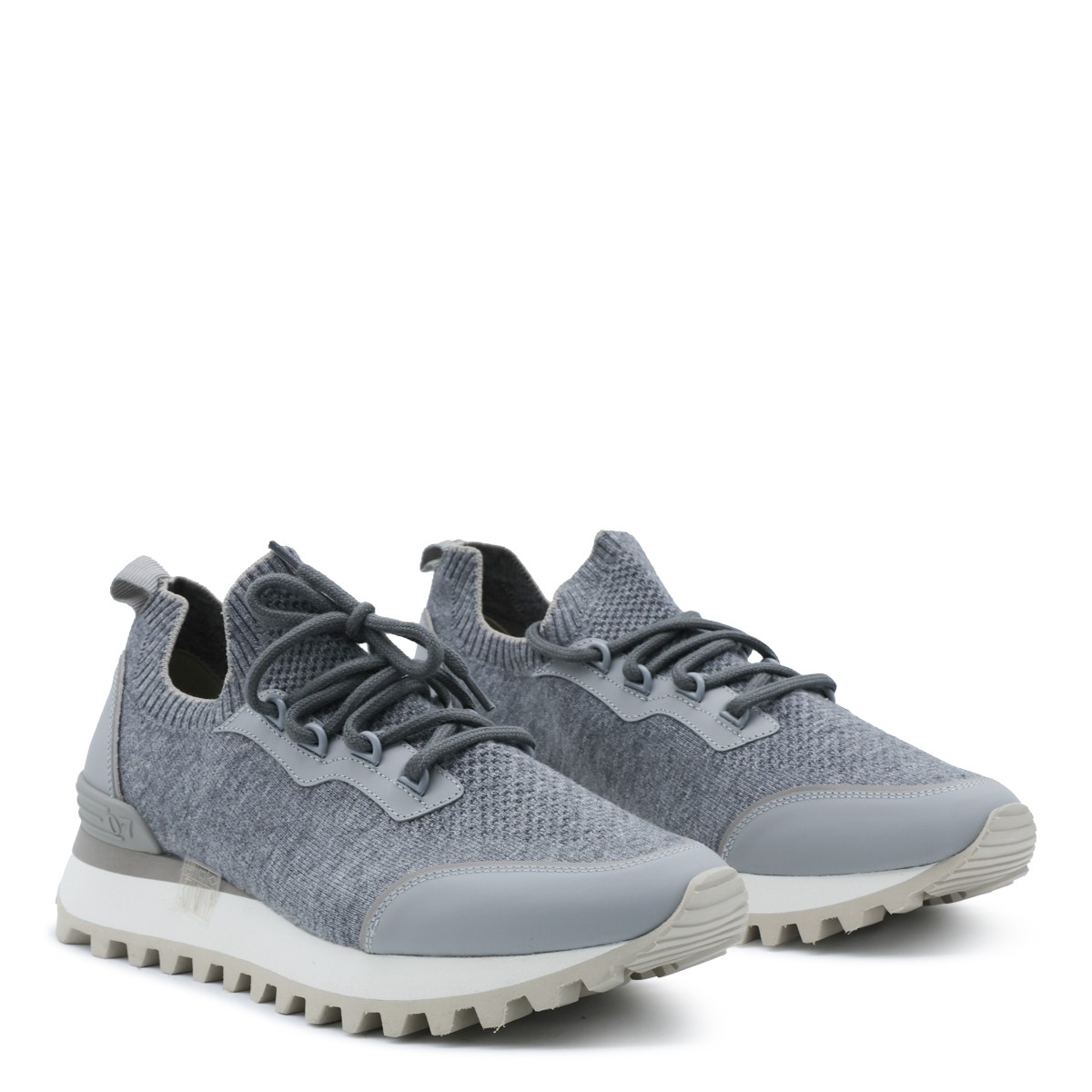 MID GREY WOOL SNEAKERS