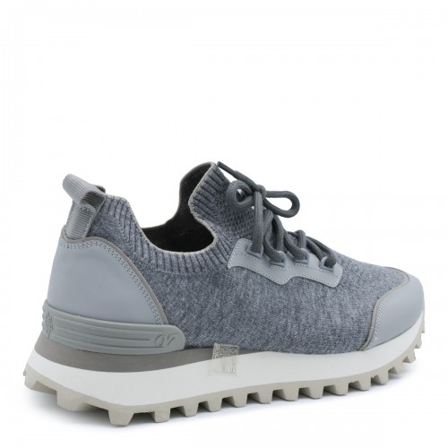 MID GREY WOOL SNEAKERS
