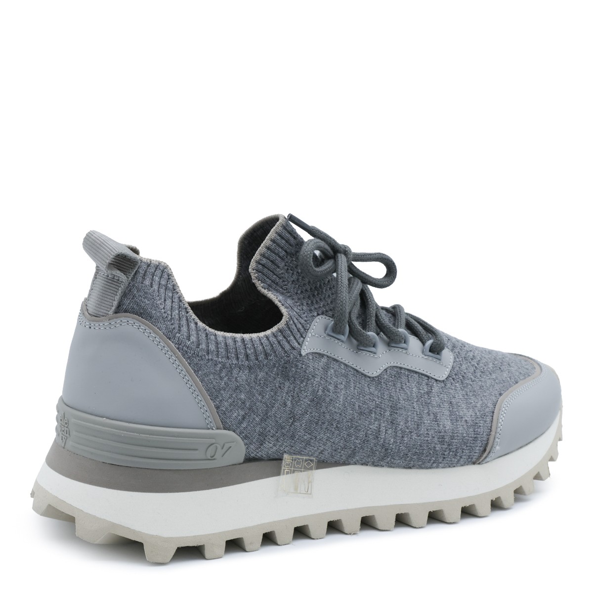 MID GREY WOOL SNEAKERS
