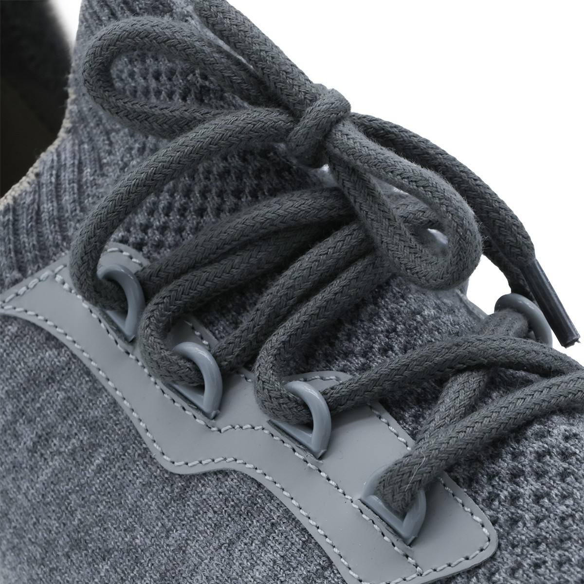 MID GREY WOOL SNEAKERS