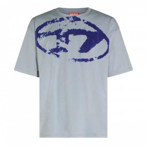 BLUE COTTON T-SHIRT