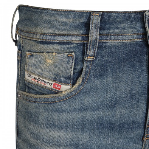 BLUE VINTAGE FLARED JEANS
