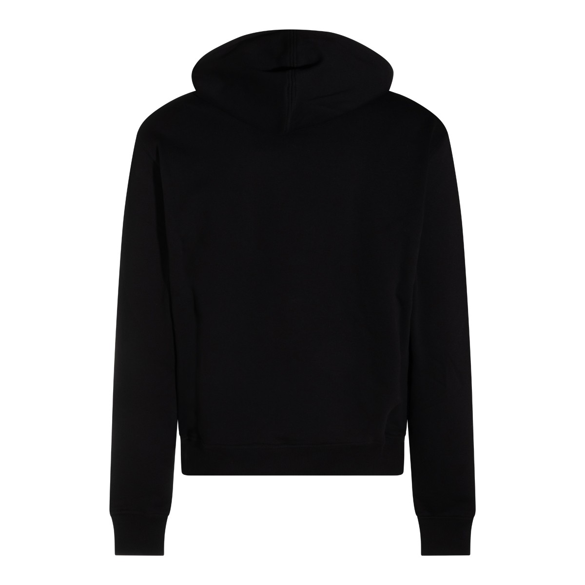 BLACK COTTON SWEATSHIRT