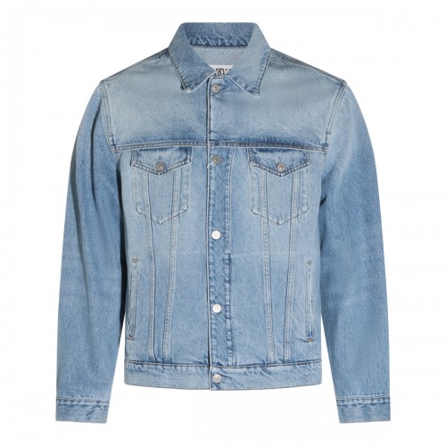 BLUE COTTON DENIM JACKET