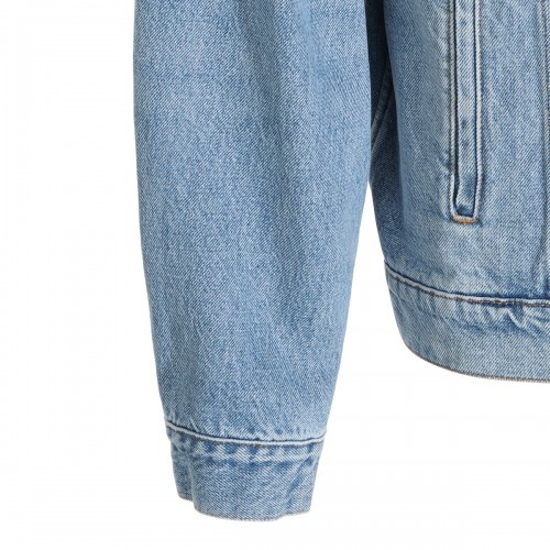 BLUE COTTON DENIM JACKET