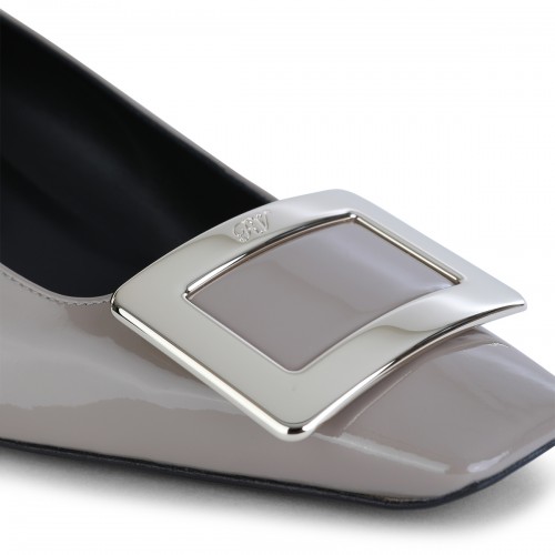 BEIGE LEATHER BELLE VIVIER PUMPS