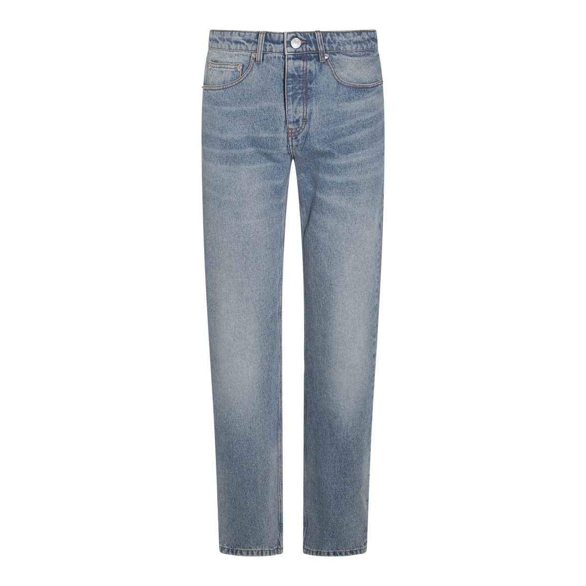 BLUE COTTON DENIM JEANS